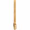 Ekena Millwork Eugene Rough Sawn Timber Gable Bracket, Western Red Cedar, 48"W x 30"H x 2"D x 4"F, 15/12 Pitch GBW048X30X0204EUG00RWR - alternate 2